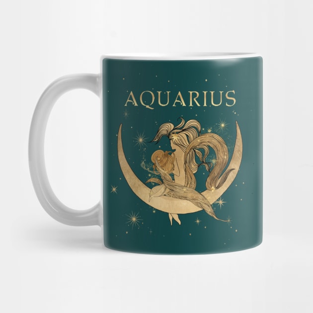 Aquarius zodiac sign by ArtStyleAlice